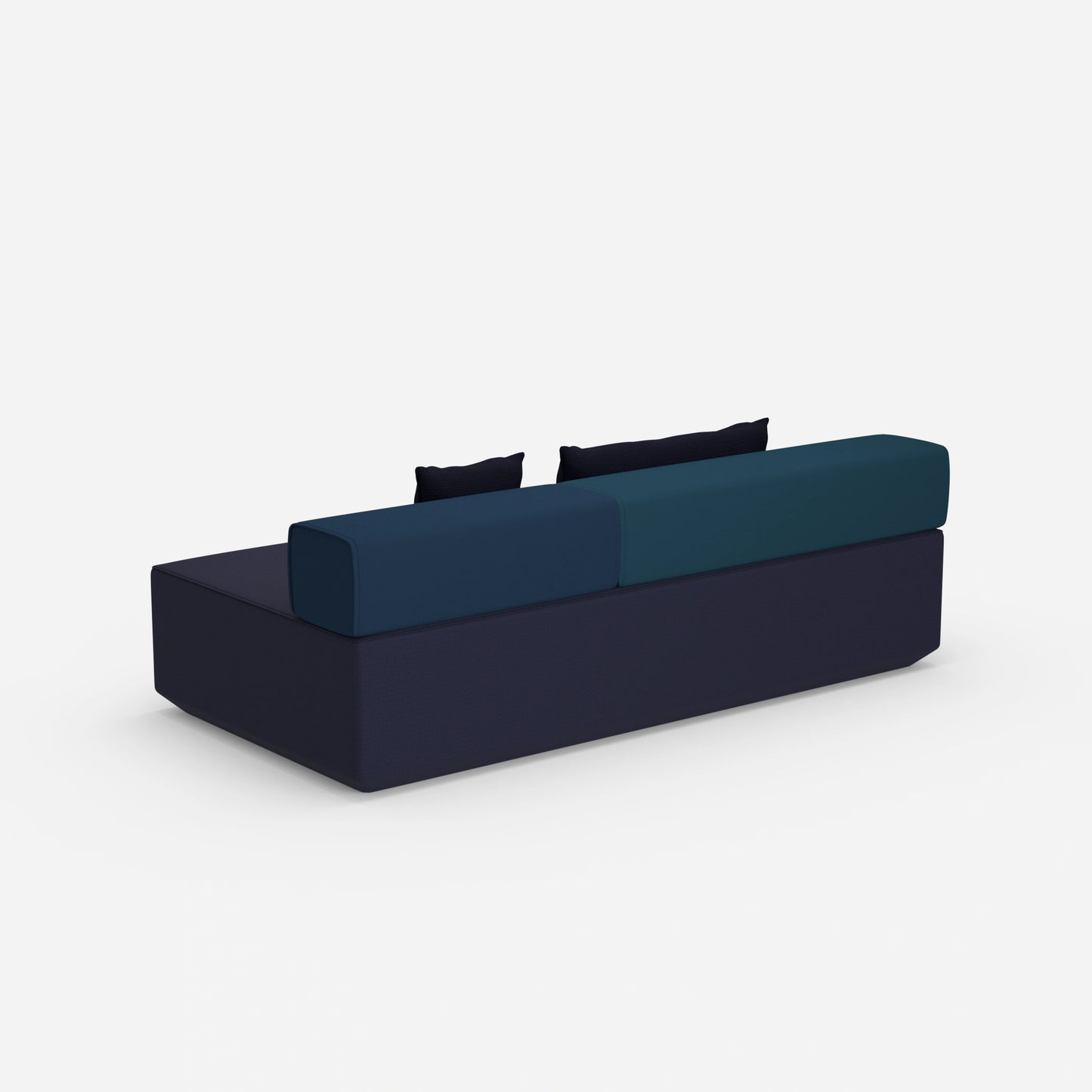 Single Schlafsofa von hinten