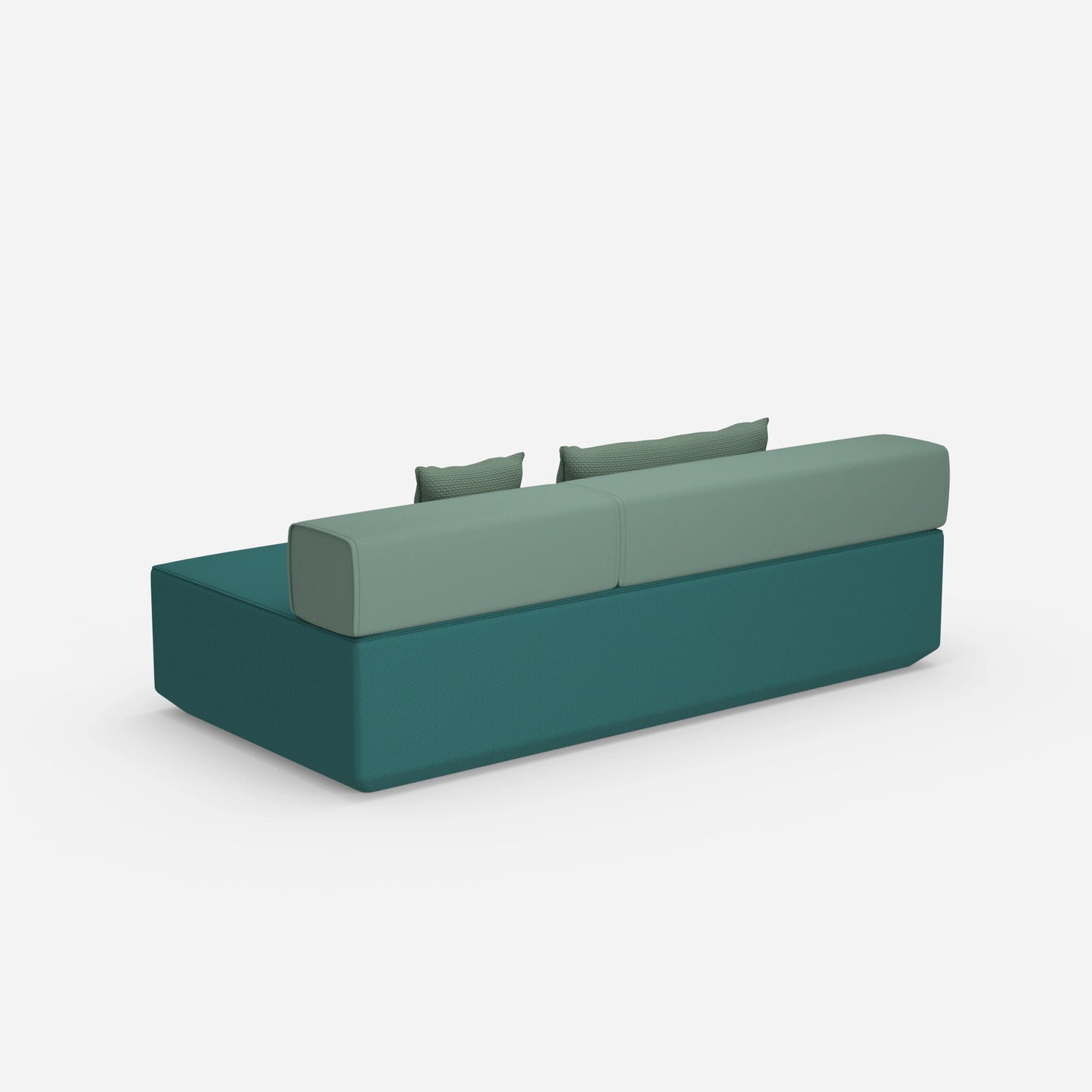 Single Schlafsofa von hinten