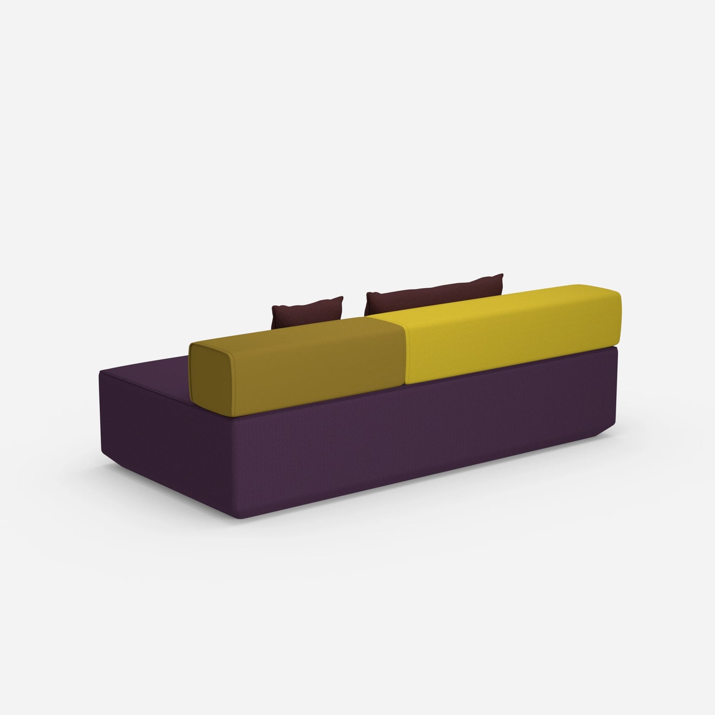 Single Schlafsofa von hinten