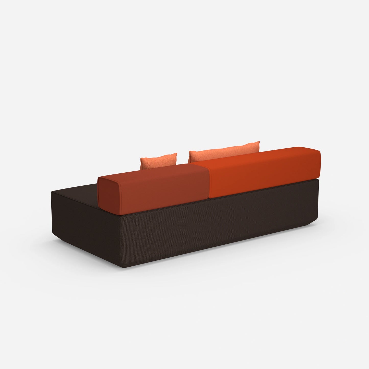 Single Schlafsofa von hinten