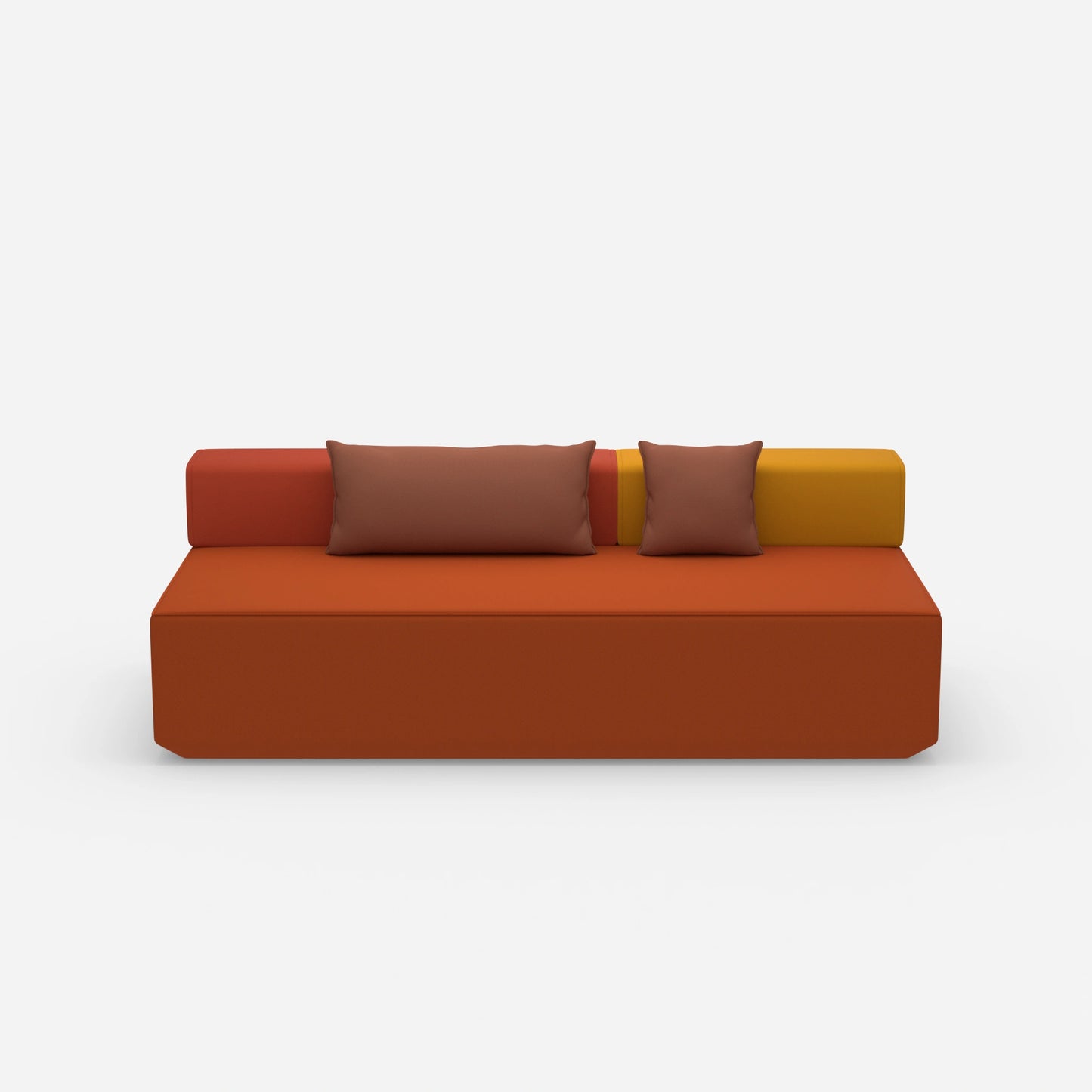 Single Schlafsofa von vorne