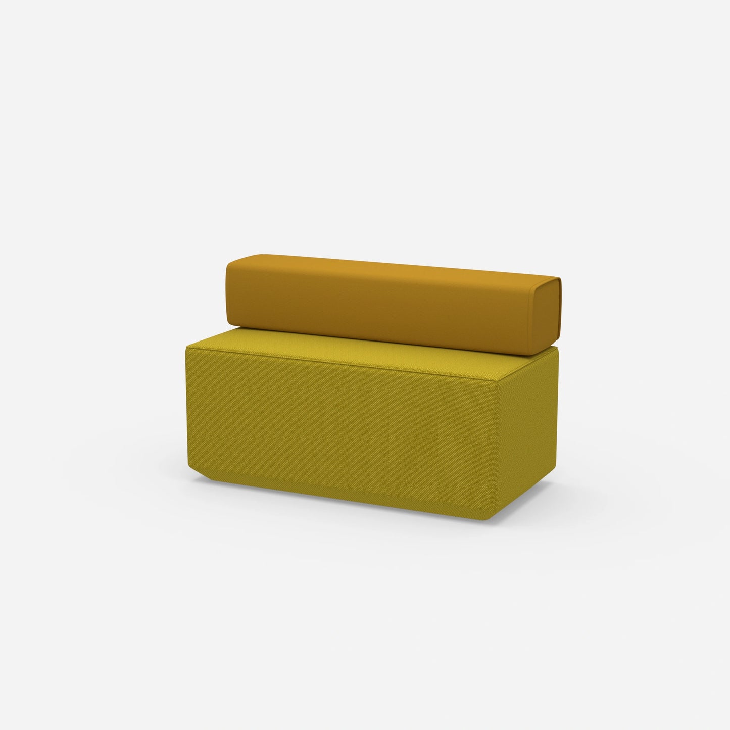 Banc d'entrée étroit vu de côté