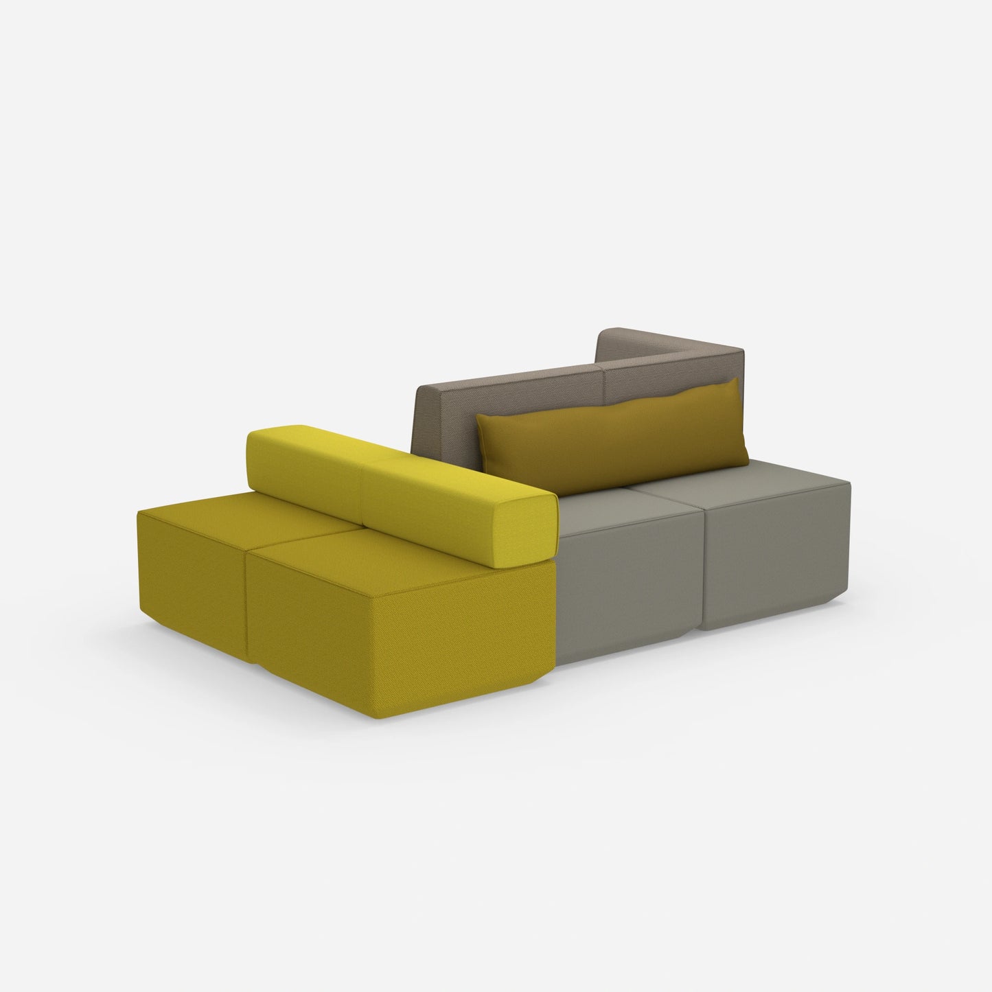 Sitzbank modern Flur von hinten