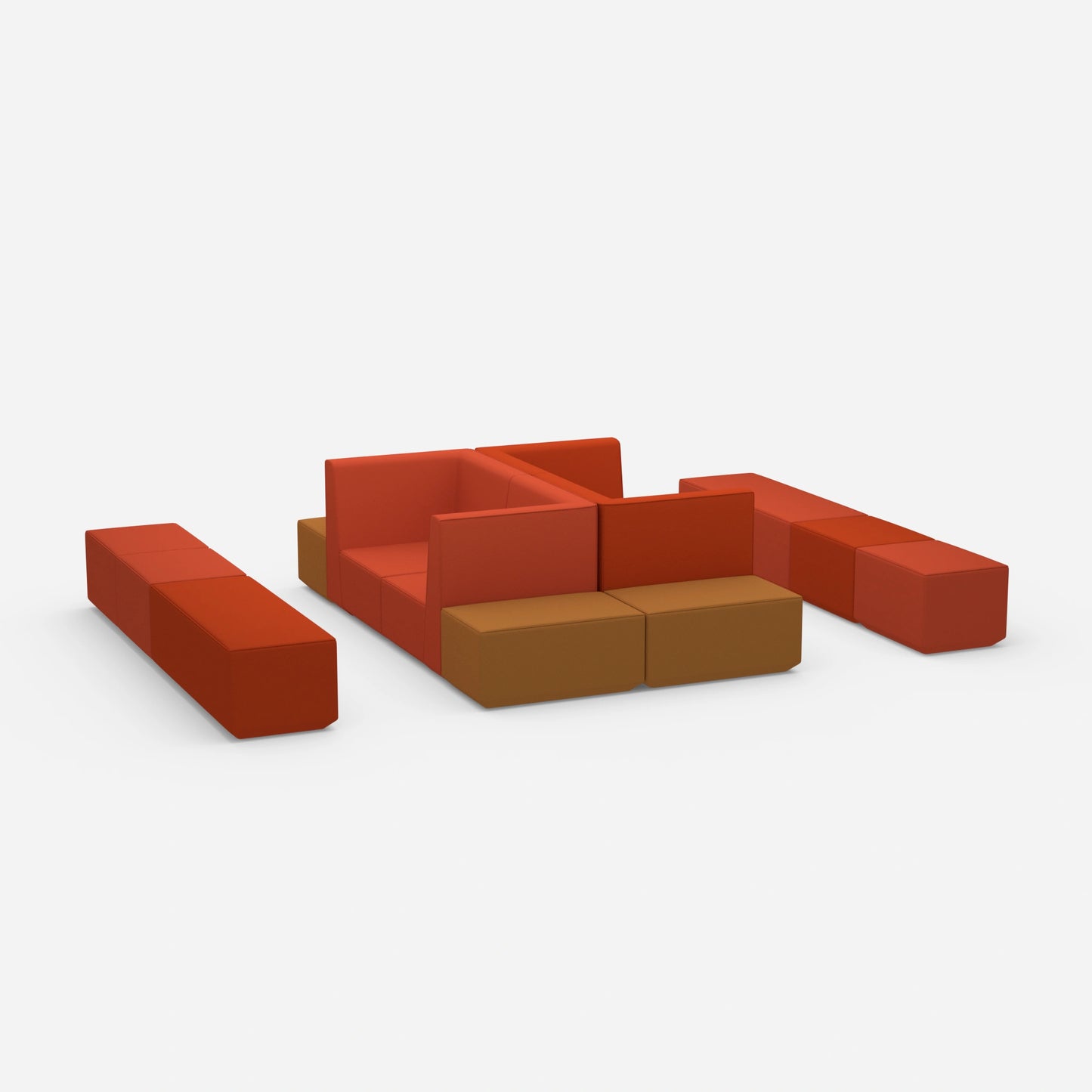 Sitzbank Wartezimmer von der Seite