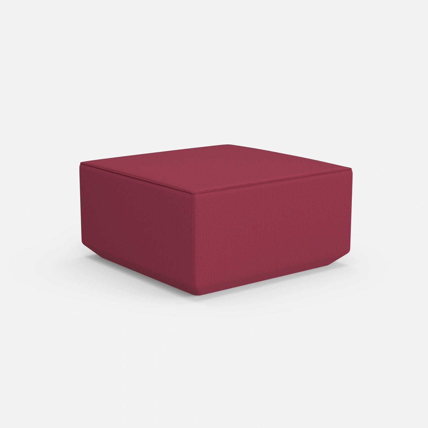Sitzpouf pink von hinten