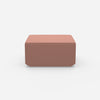 Sitzpouf pink von vorne