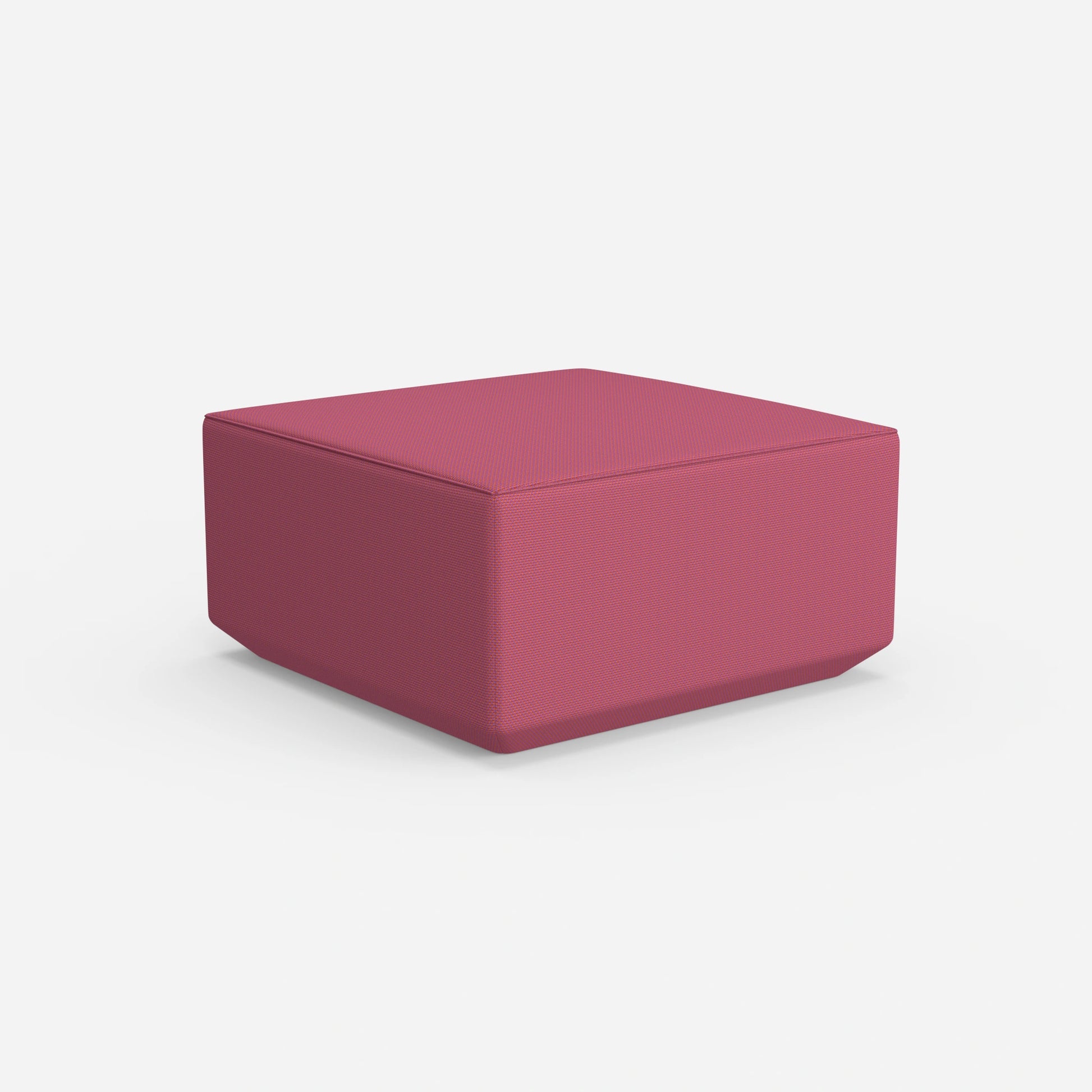 Sitzpouf pink von hinten