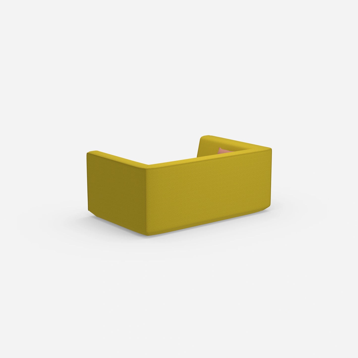 Sofa 2 Sitzer modern von hinten