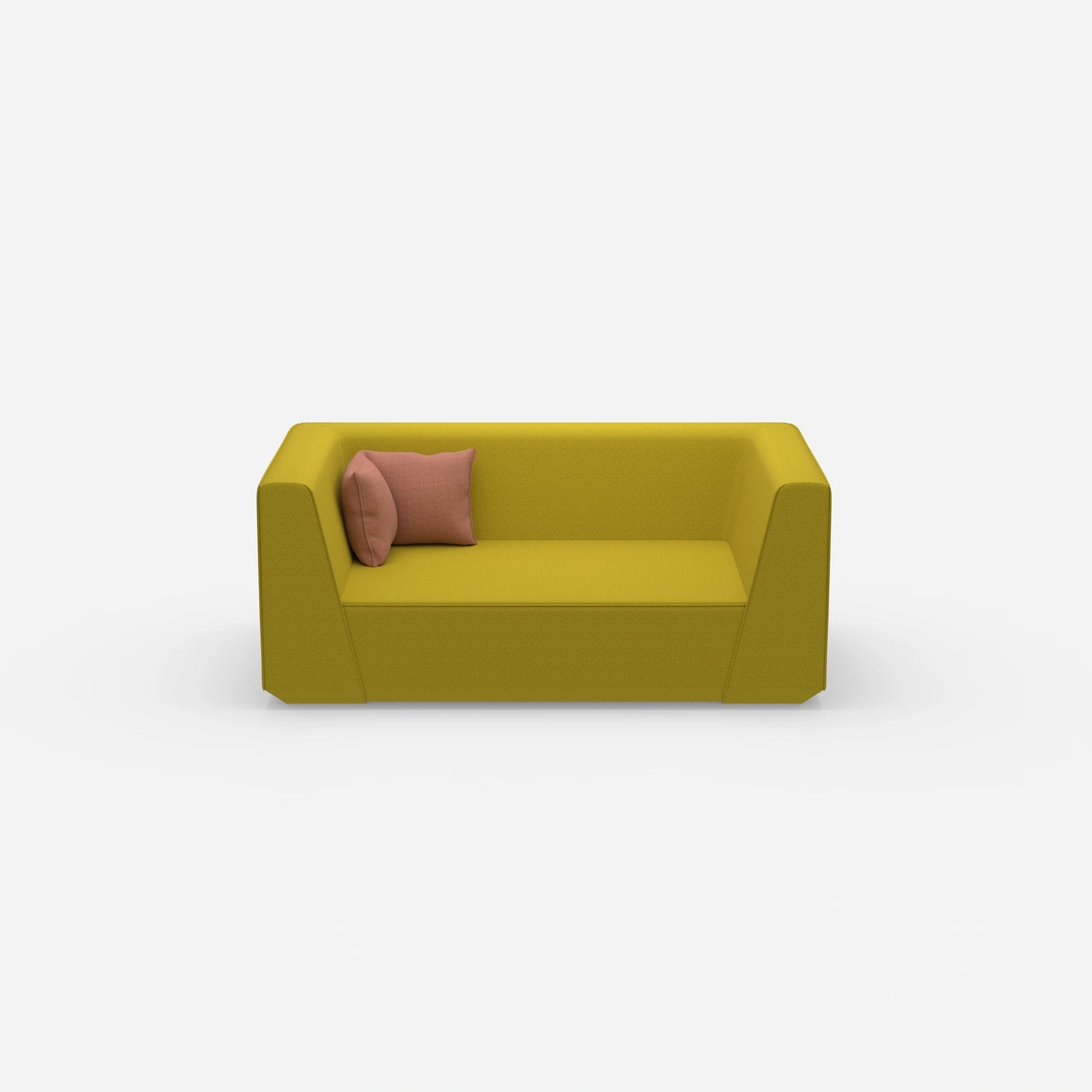Sofa 2 Sitzer modern von vorne