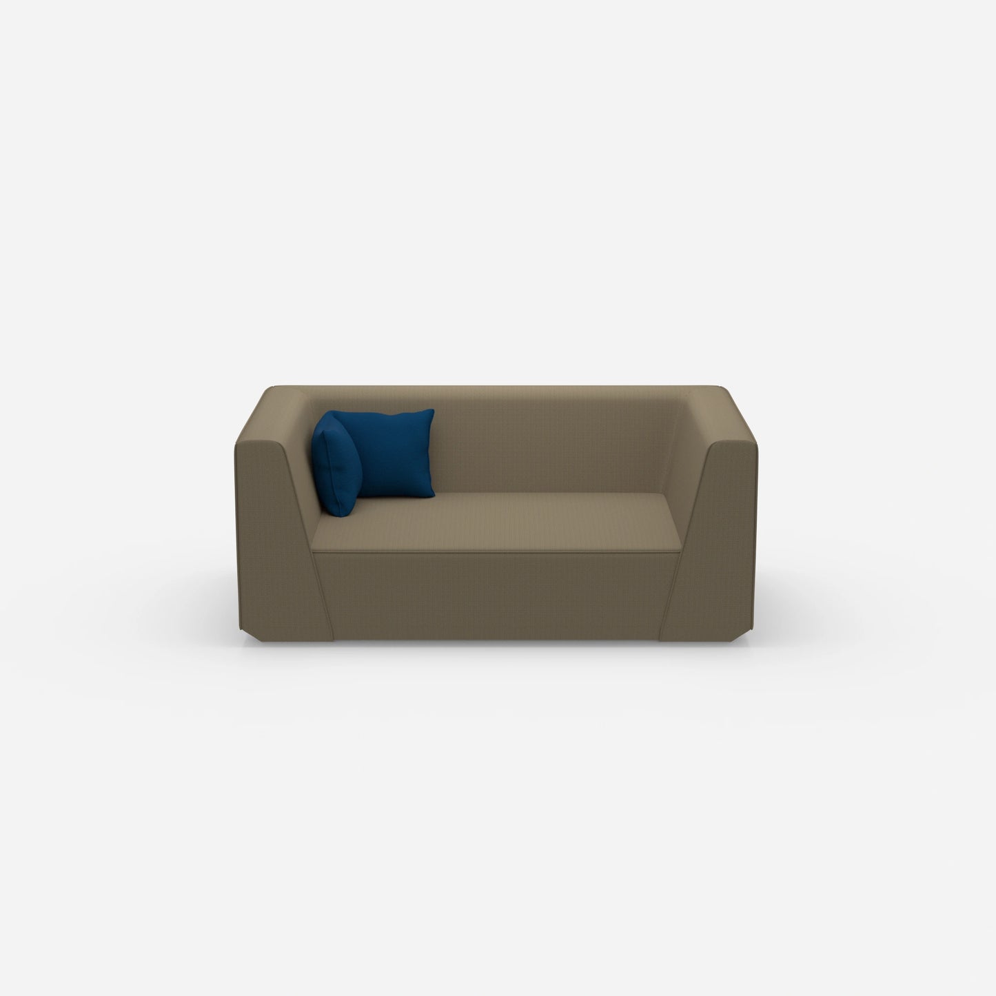 Sofa 2 Sitzer modern von vorne