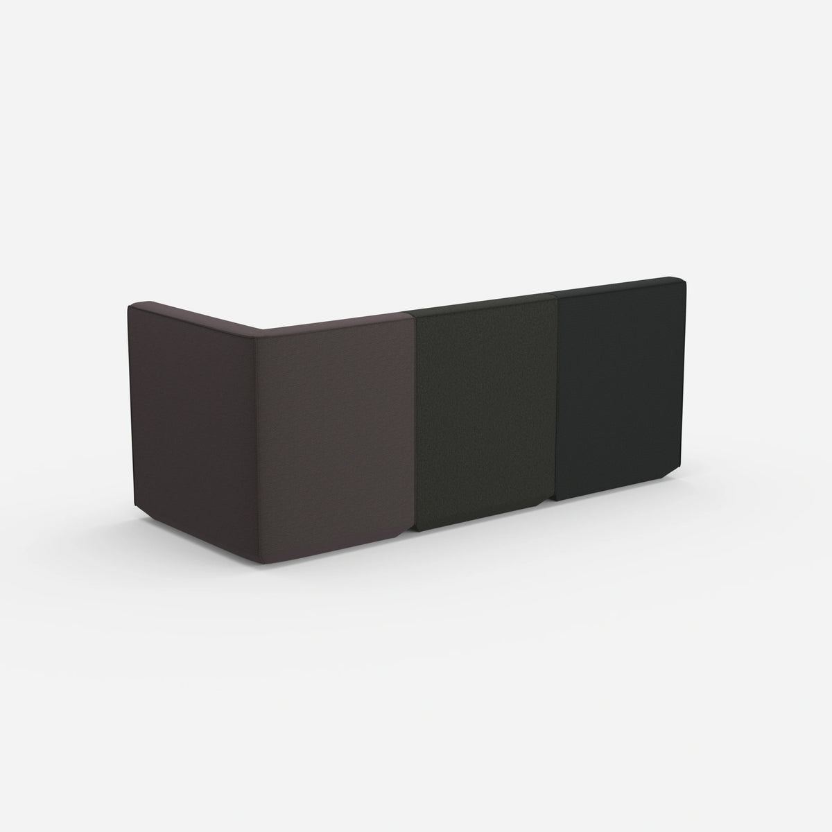 Sofa 3 Sitzer mit hoher Rückenlehne von hinten