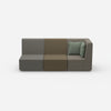 Sofa 3 Sitzer mit hoher Rückenlehne von vorne