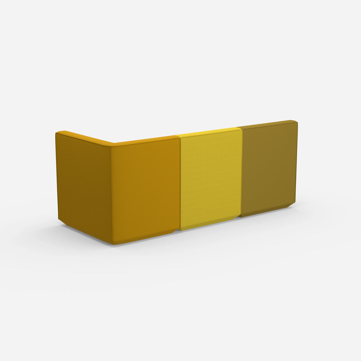 Sofa 3 Sitzer mit hoher Rückenlehne von hinten