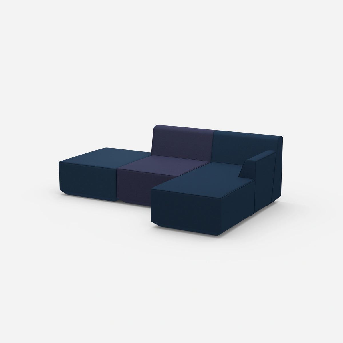 Sofa für 3 Personen von der Seite