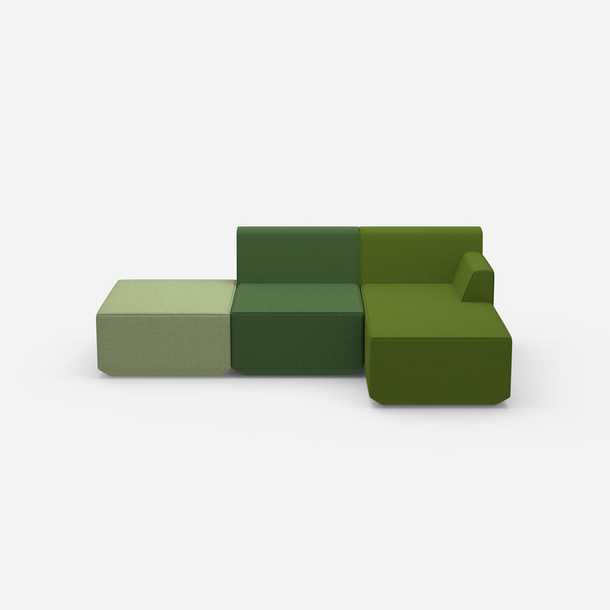 Sofa für 3 Personen von vorne