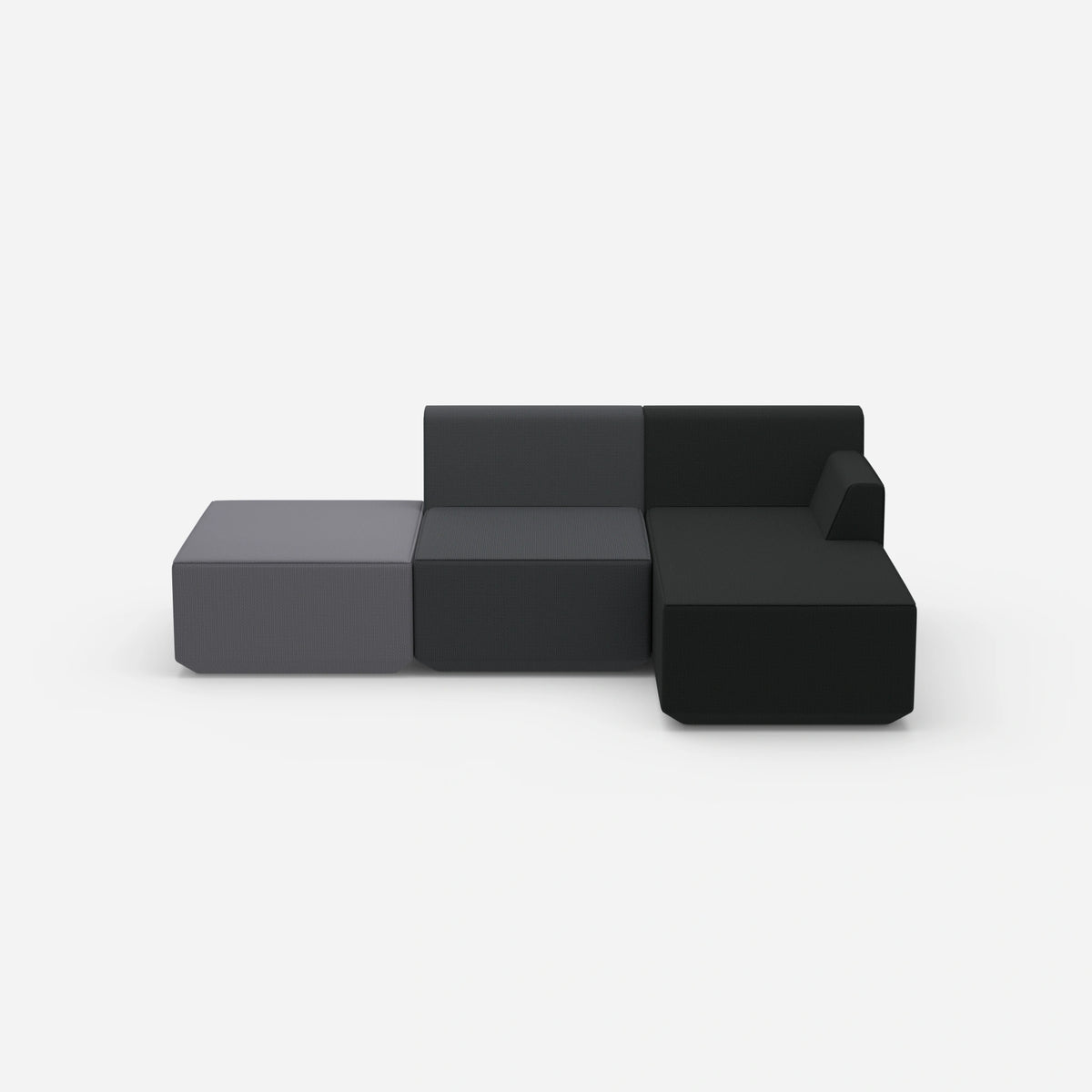 Sofa für 3 Personen von vorne