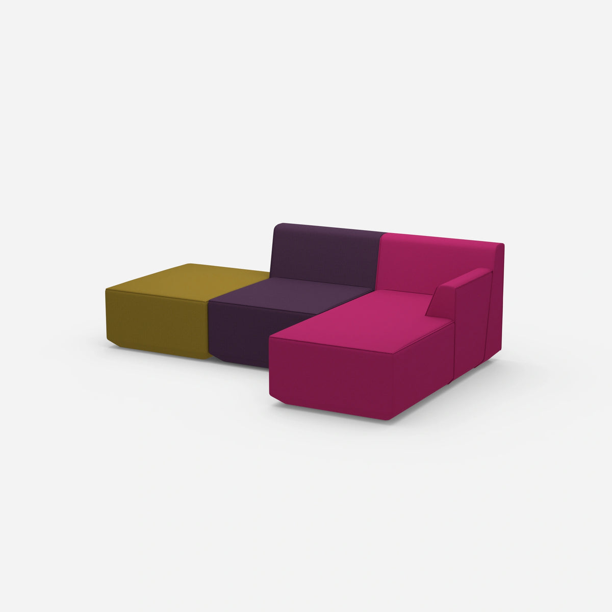 Sofa für 3 Personen von der Seite