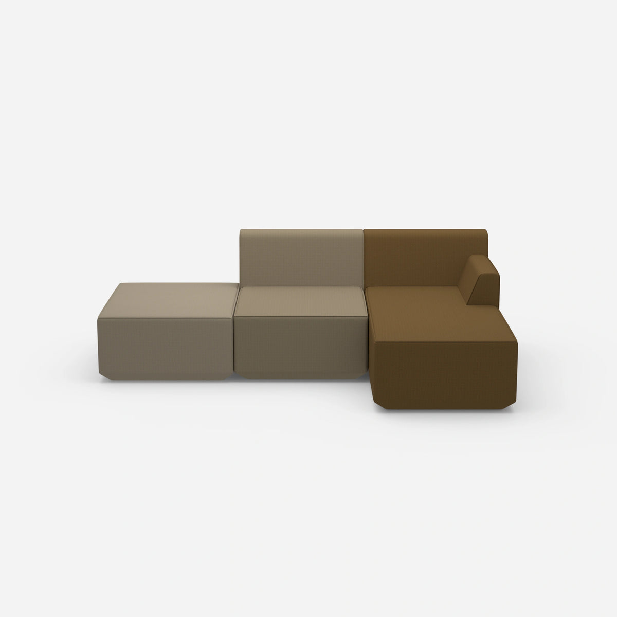 Sofa für 3 Personen von vorne