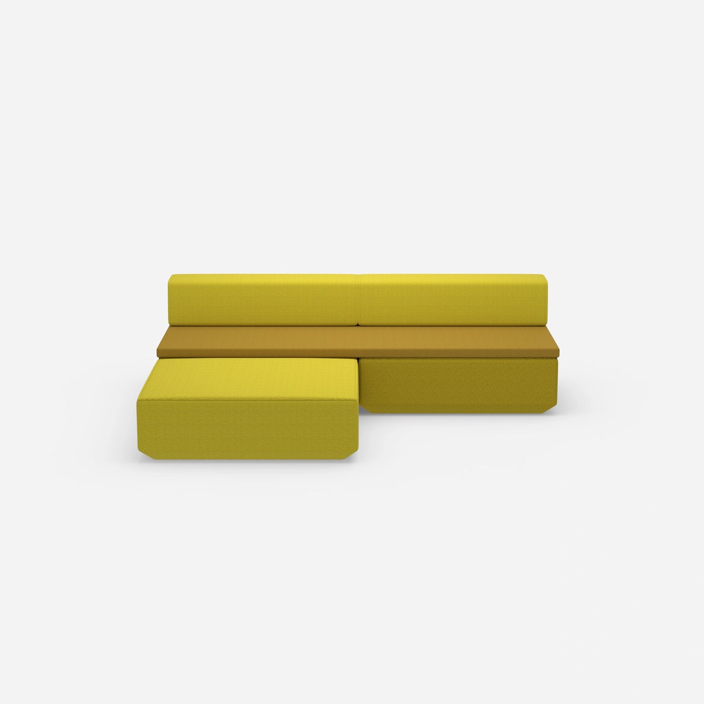 Sofa mit Schlaffunktion klein von vorne