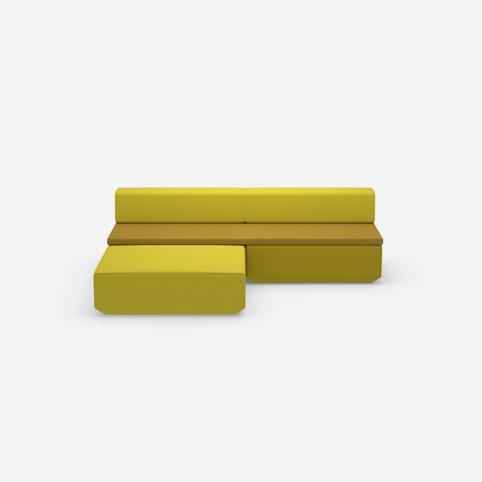 Sofa mit Schlaffunktion klein von vorne