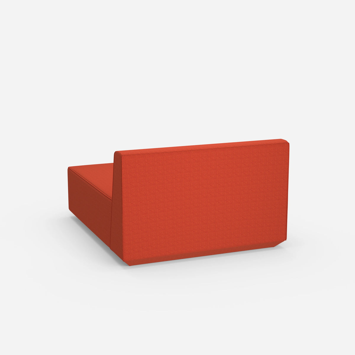 Sofa Recamiere breit von hinten