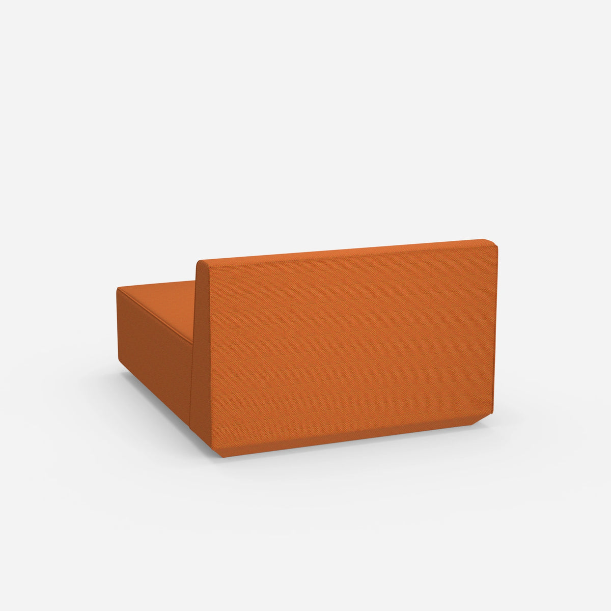 Sofa Recamiere breit von hinten