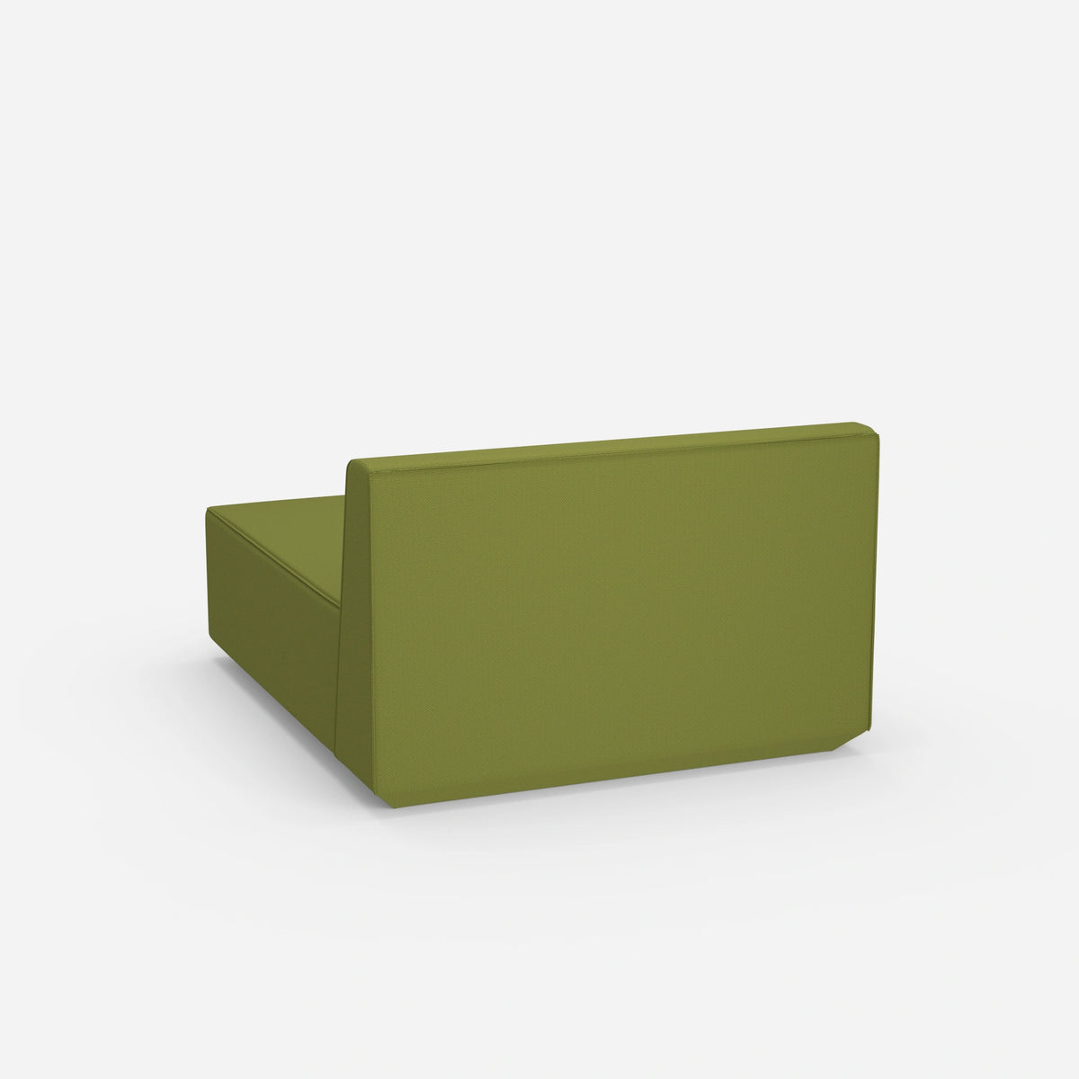 Sofa Recamiere breit von hinten