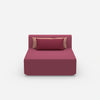 Sofa Recamiere breit von vorne