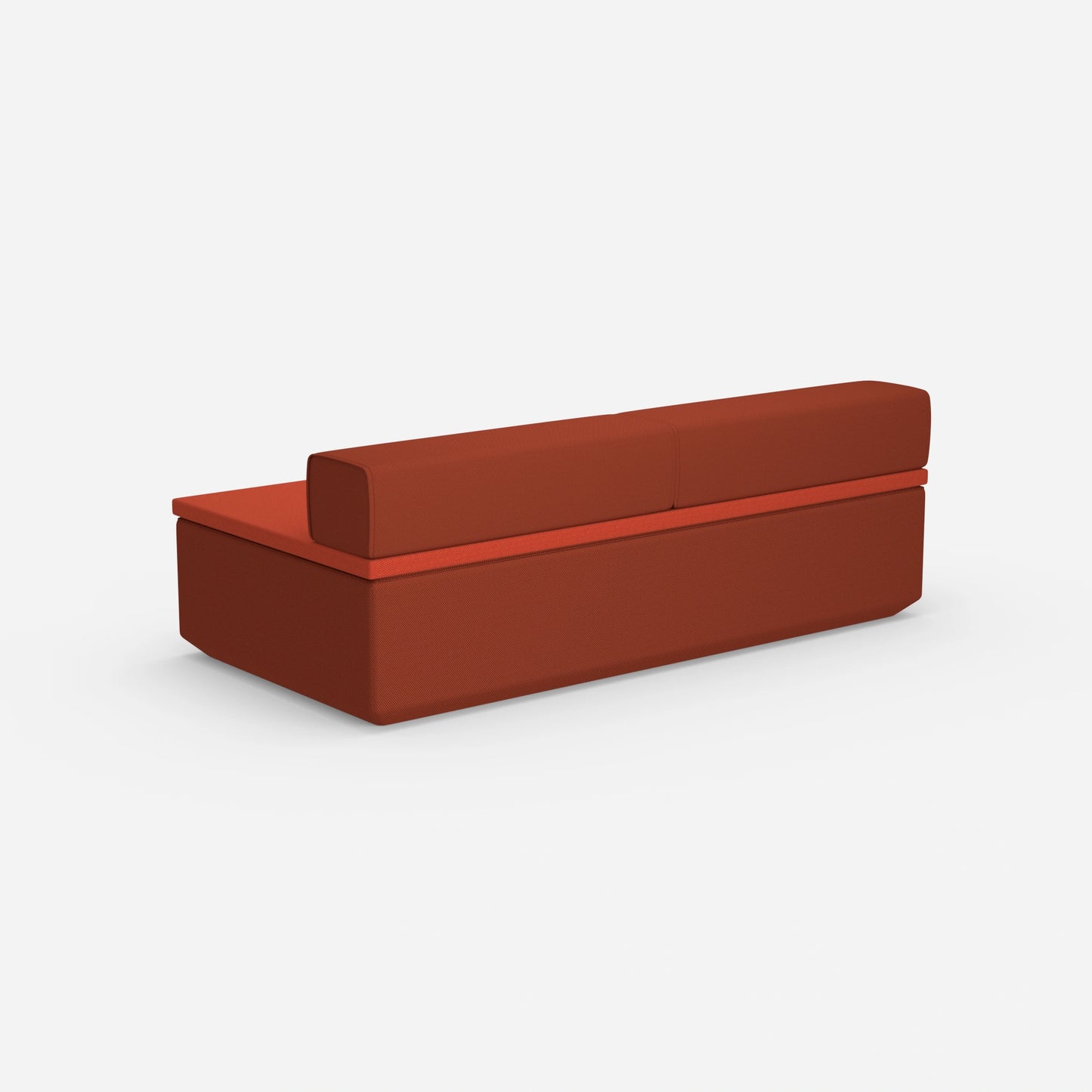 Sofabett Matratze von hinten