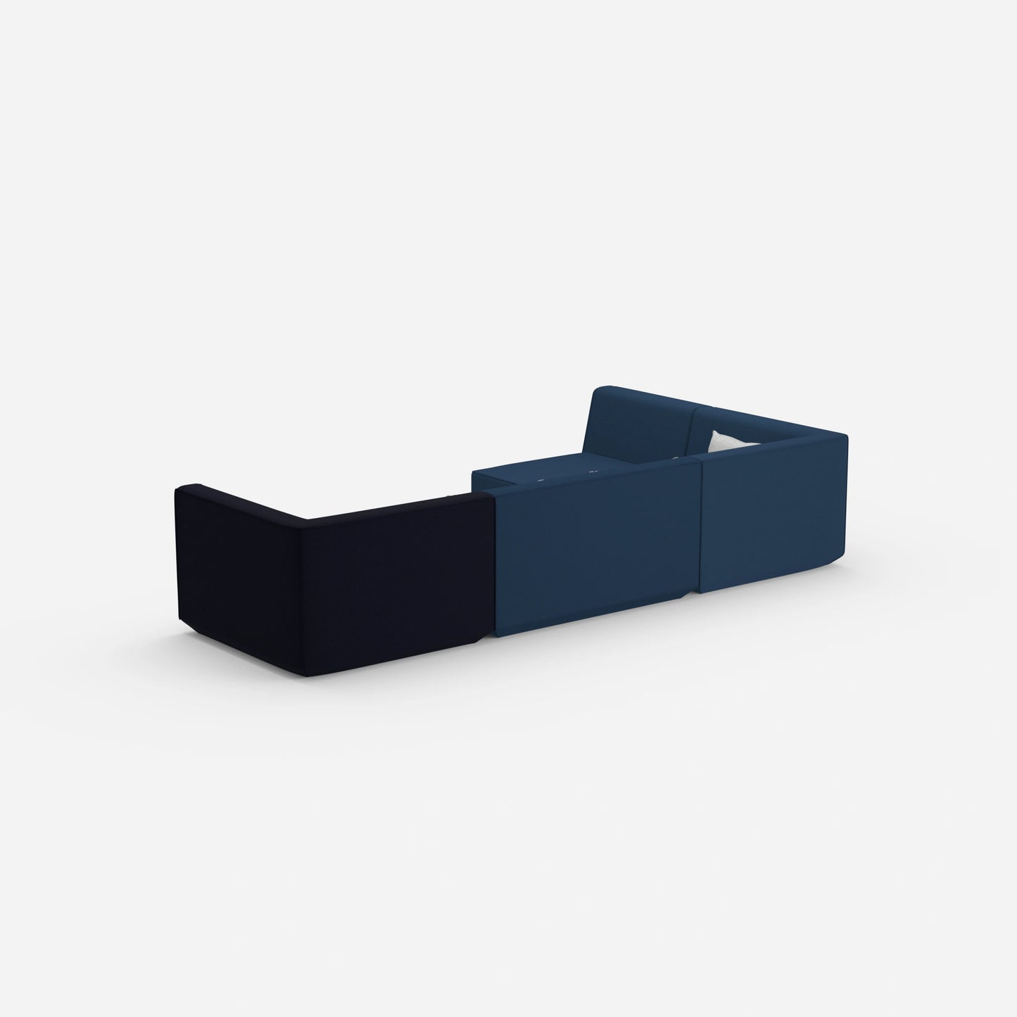 Sofaecke modern von hinten
