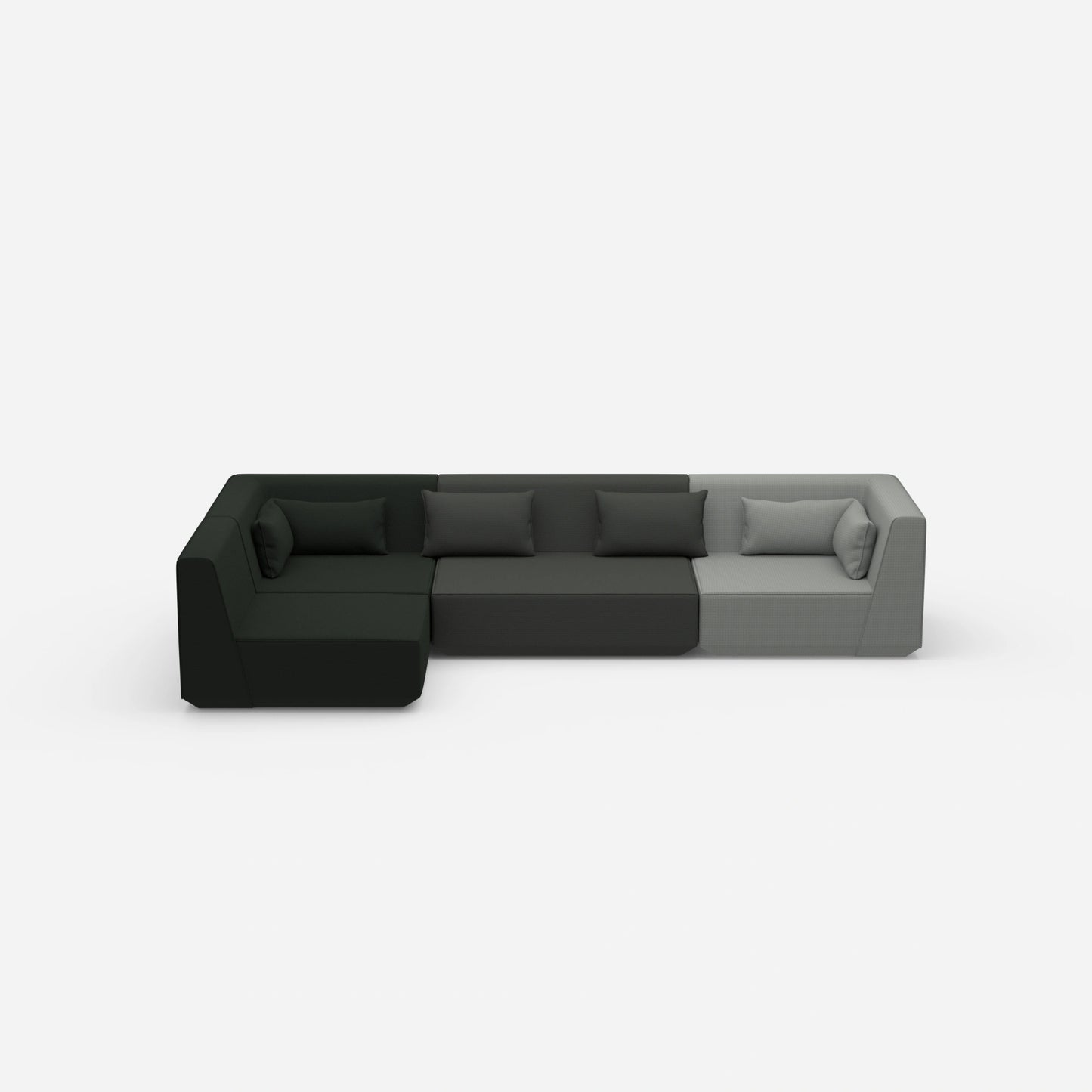 Sofaecke modern von vorne