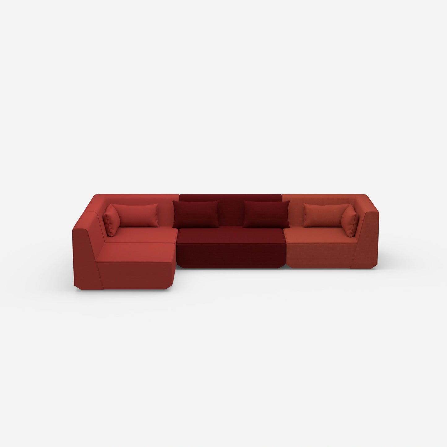 Sofaecke modern von vorne