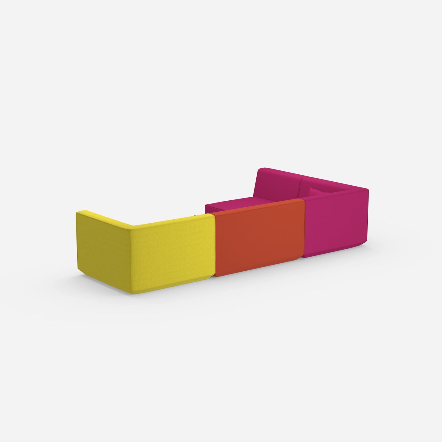 Sofaecke modern von hinten