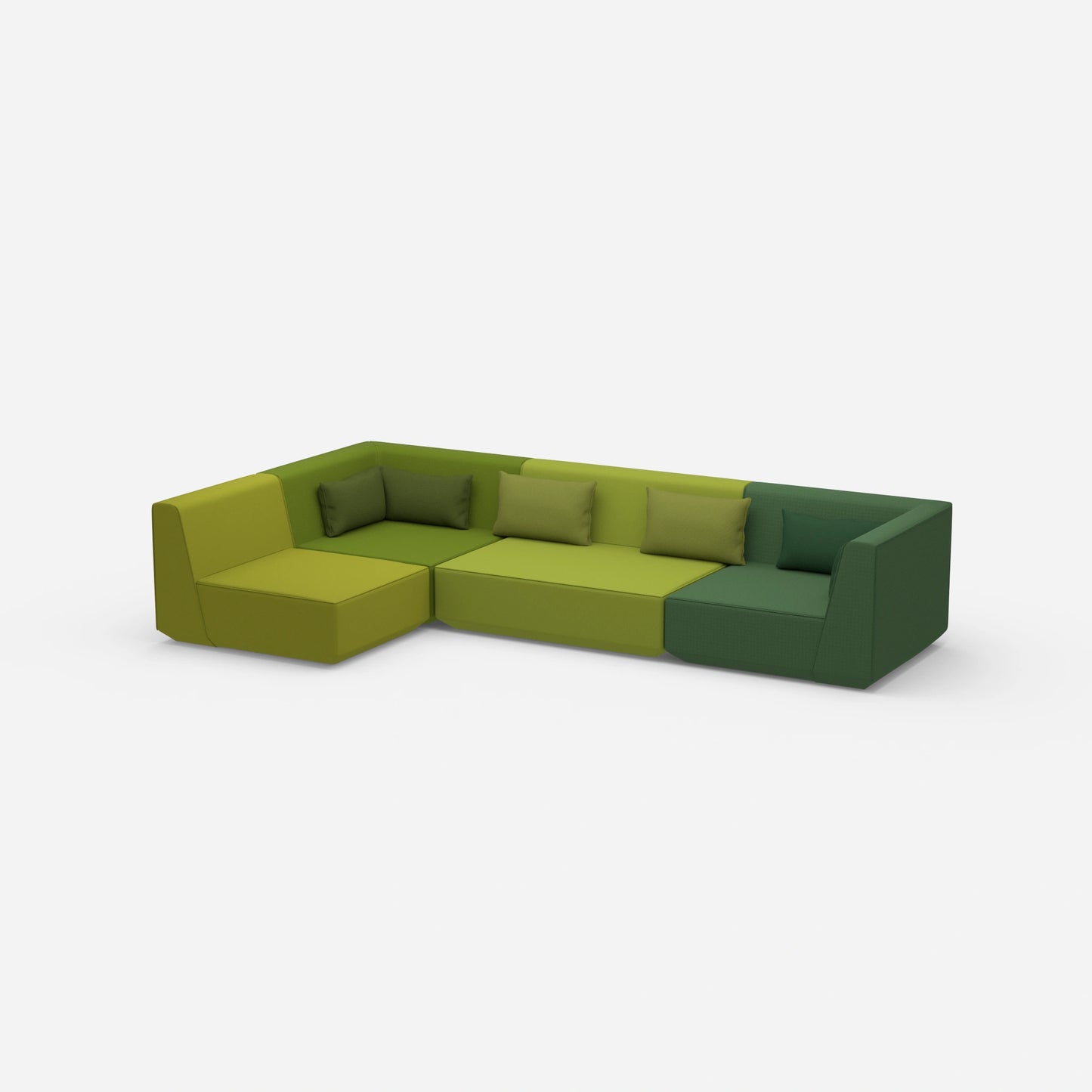 Sofaecke modern von der Seite