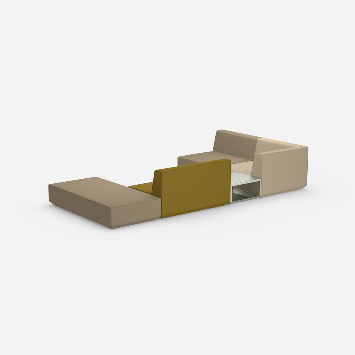 Sofalandschaft als Lounge von hinten