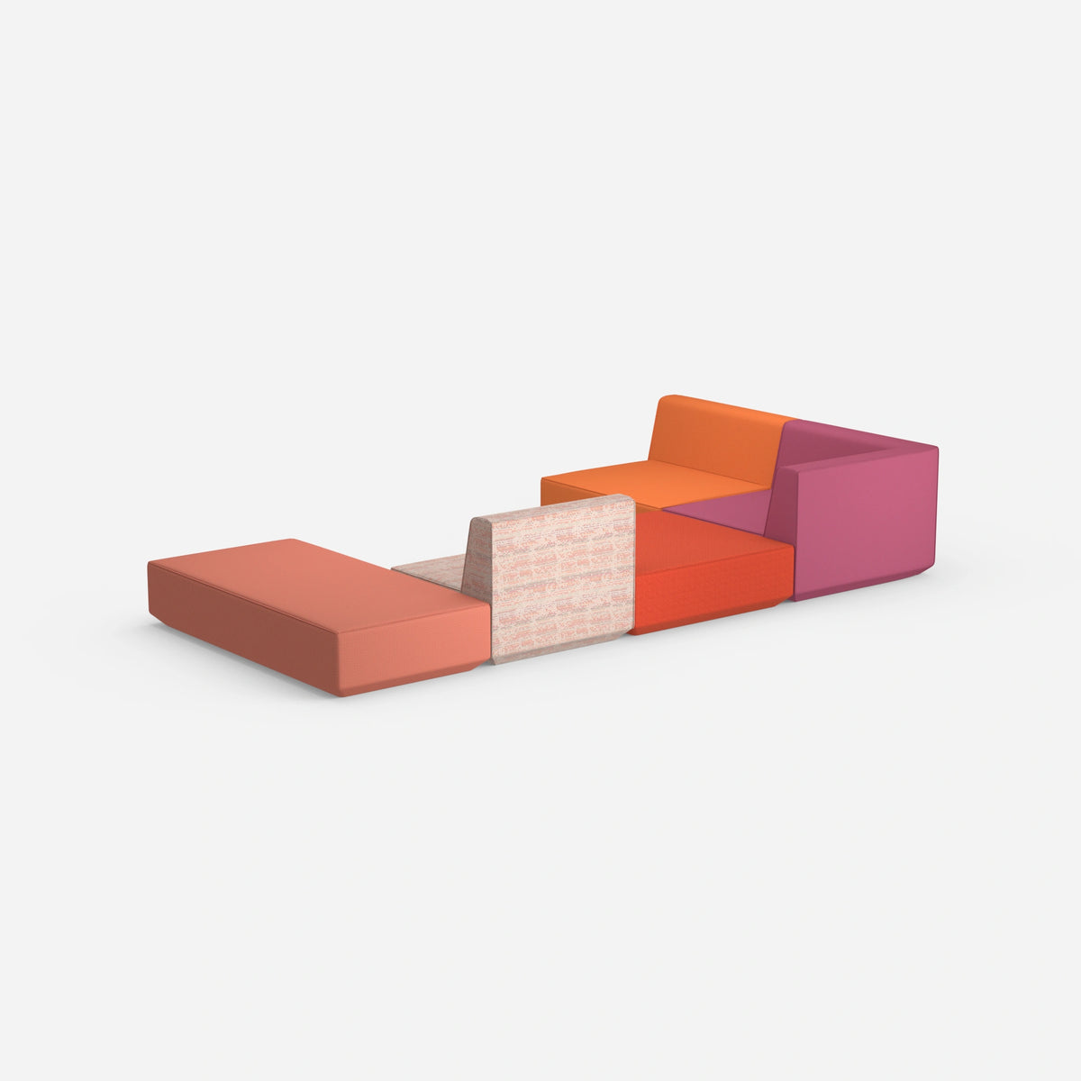 Sofalandschaft als Lounge von hinten