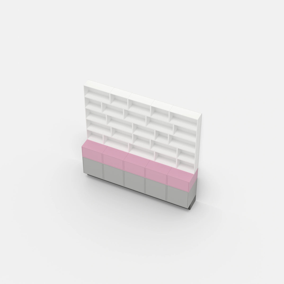 Türen-Regal RK1000 von oben