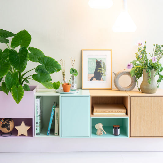 RK209 door shelf from the front