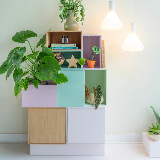 RK210 door shelf from the front
