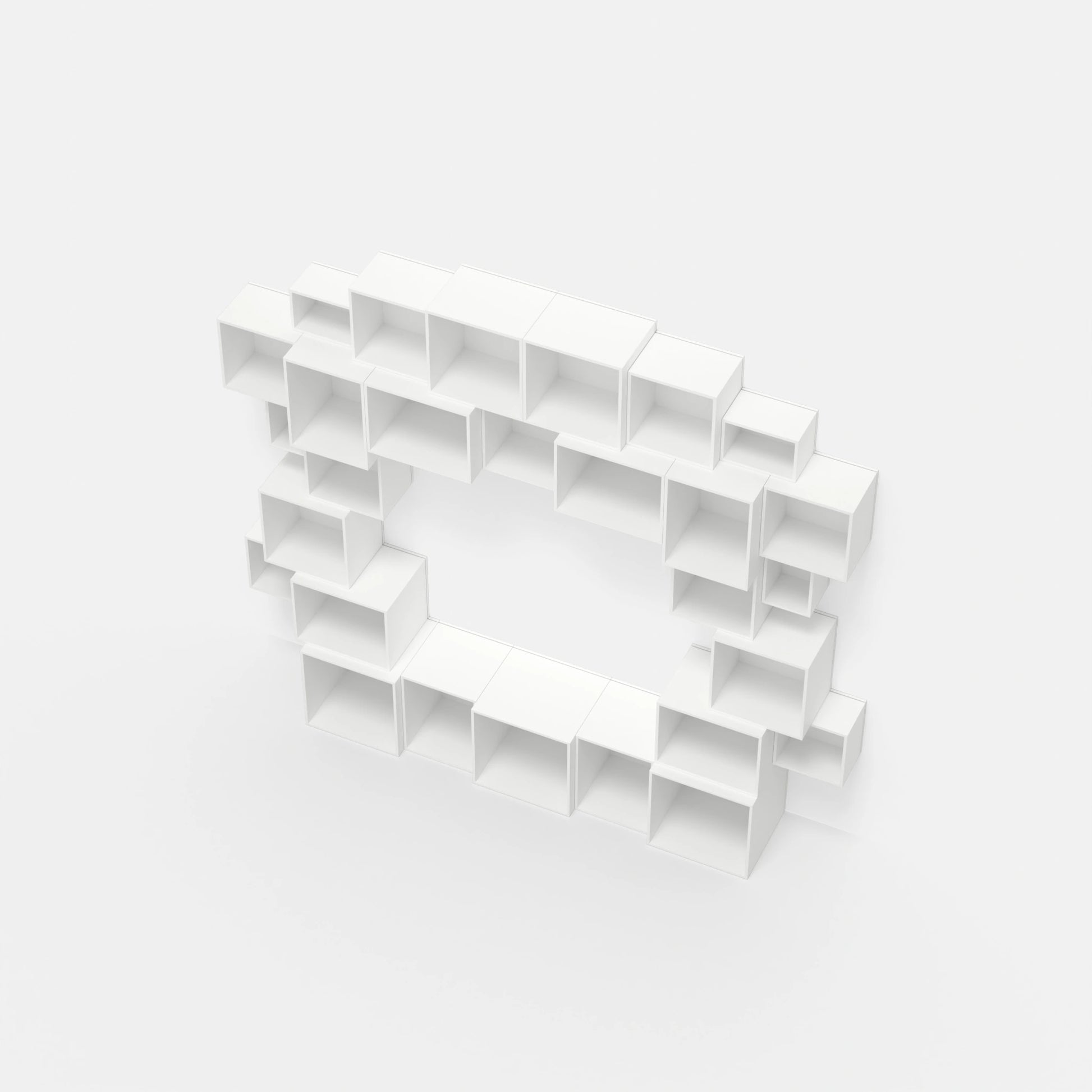 Étagère pour TV RK027 vue de dessus