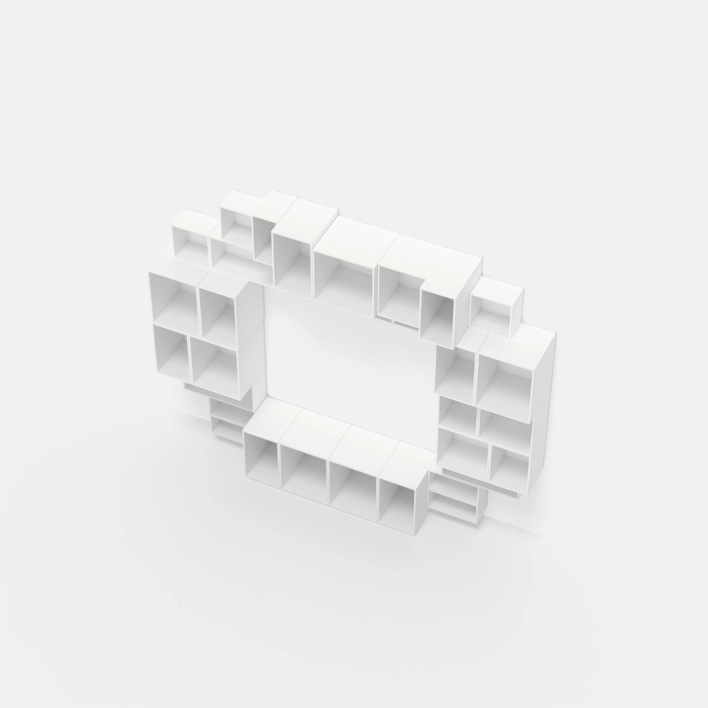 Étagère pour TV RK127 vue de dessus