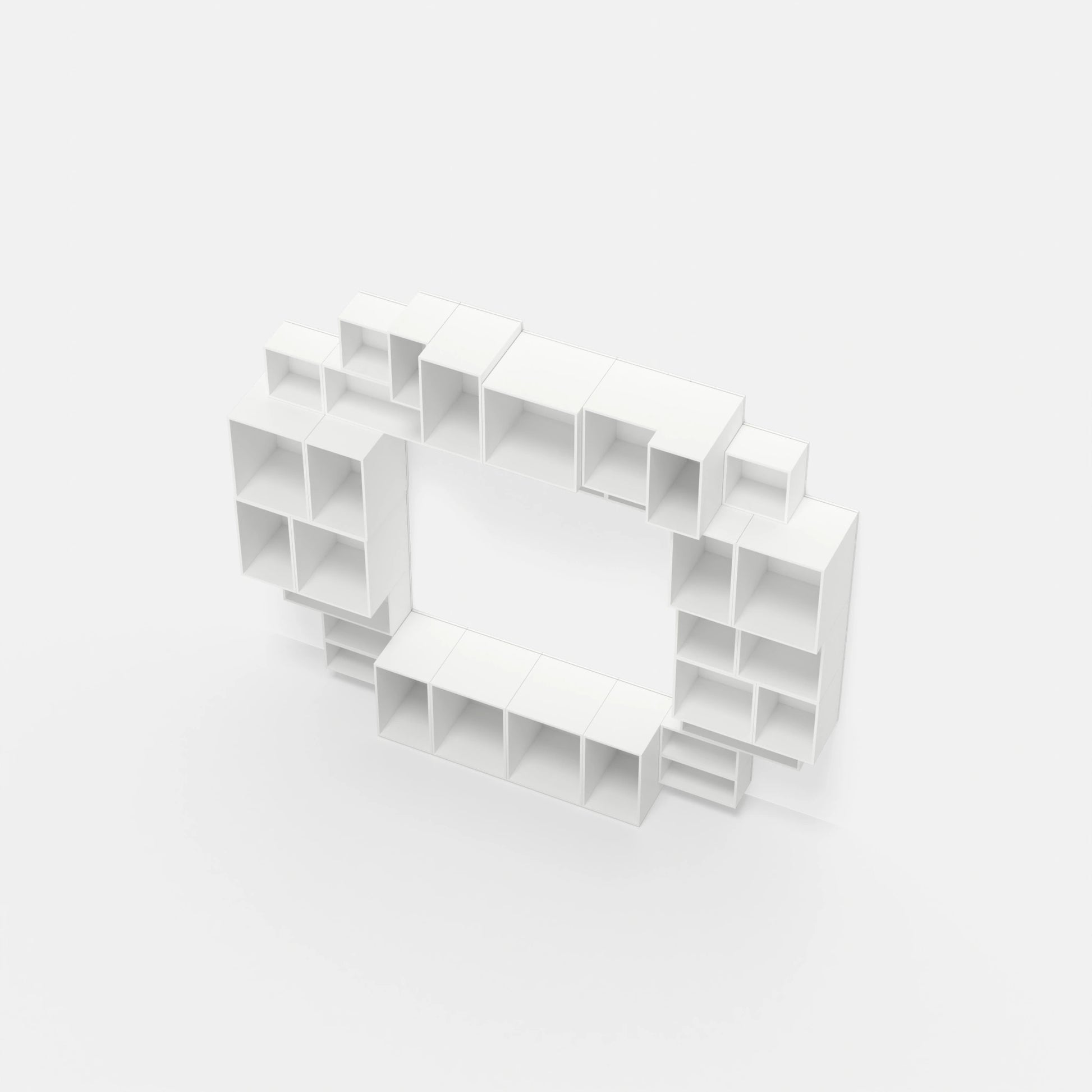 Étagère pour TV RK127 vue de dessus