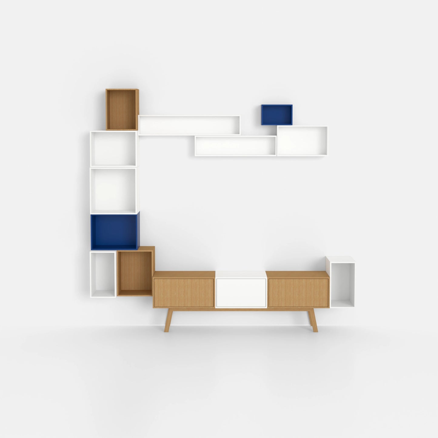 Étagère pour TV RK157 de face