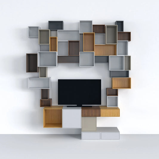 TV shelving RK228 from the front