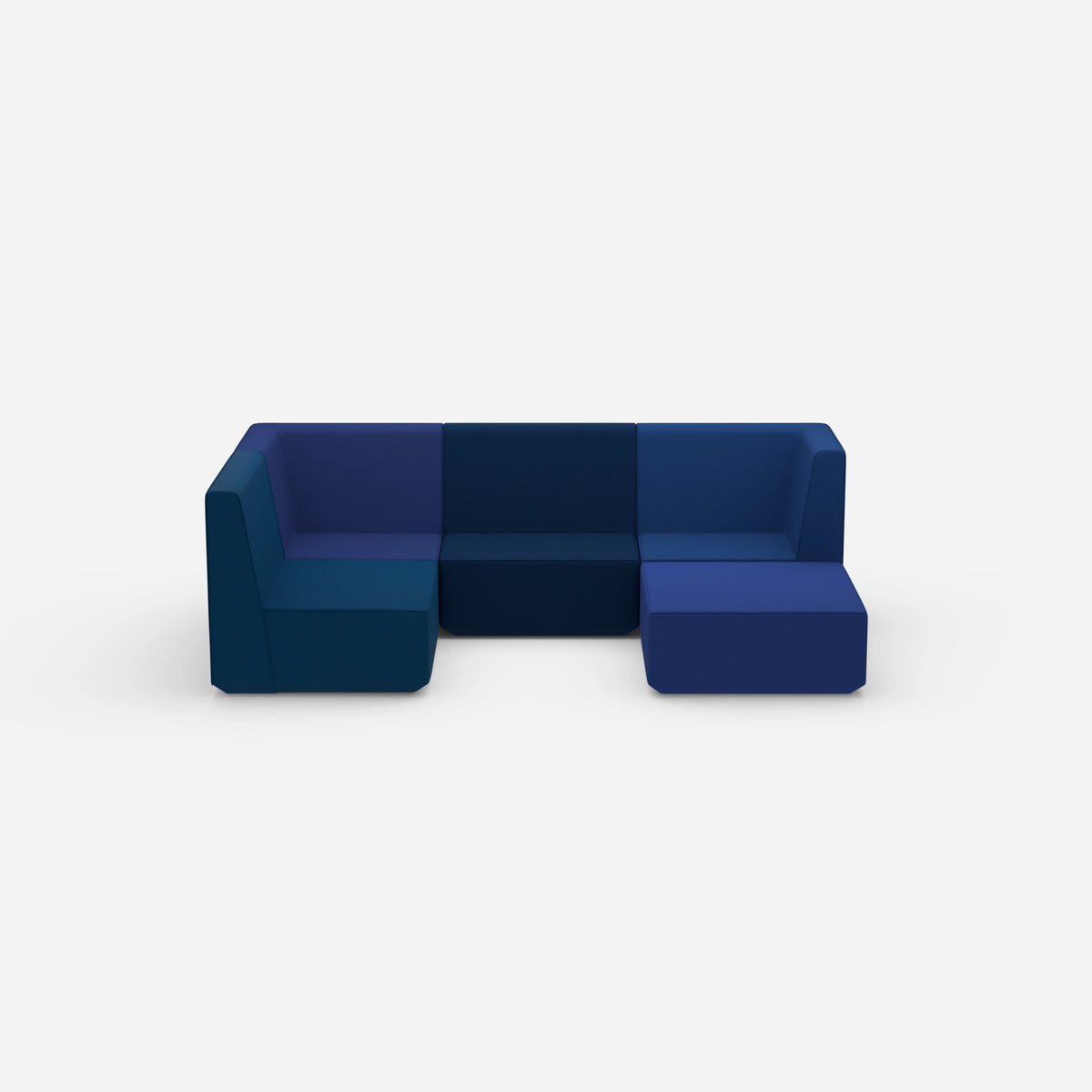 Wohnlandschaft konfigurierbar von vorne