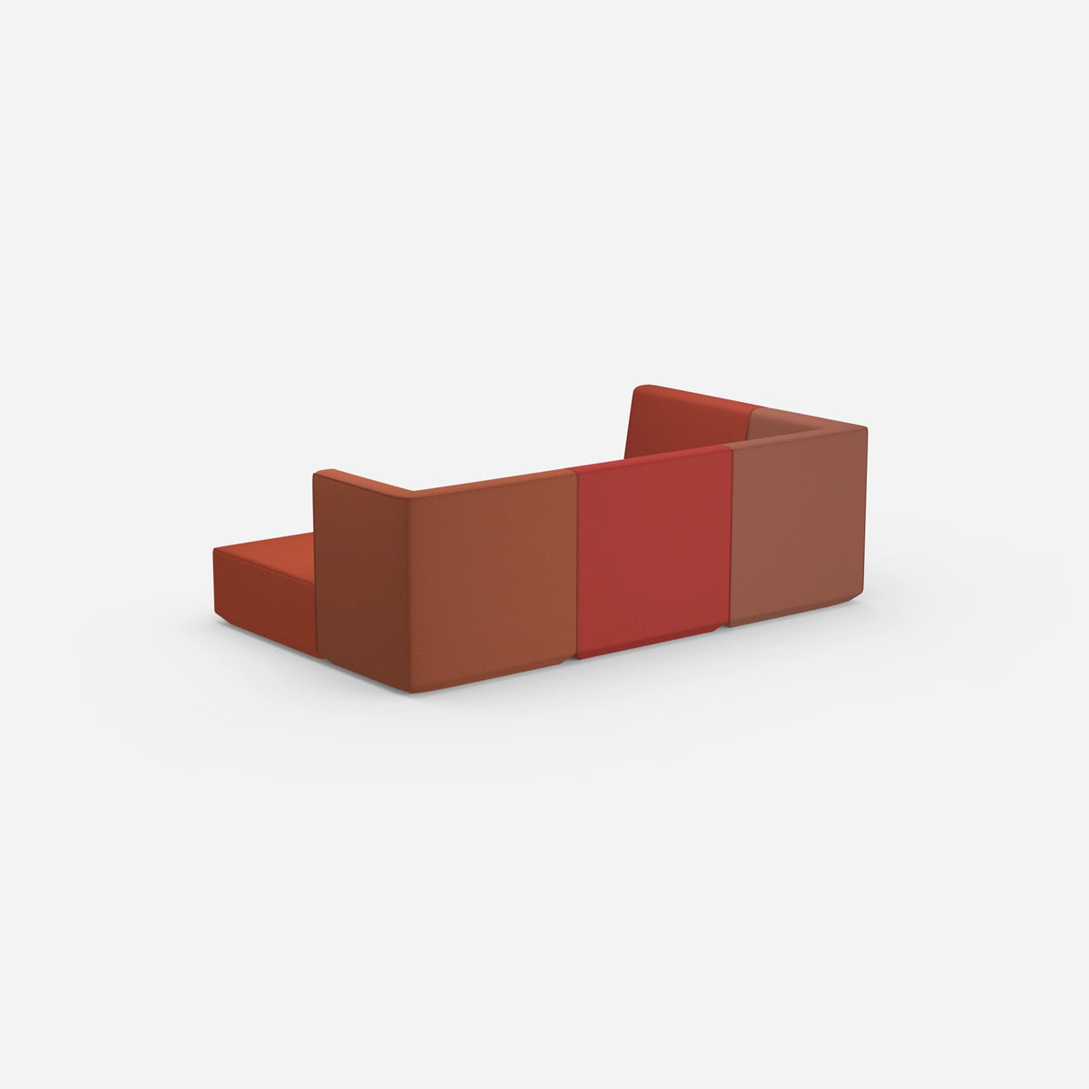 Wohnlandschaft konfigurierbar von hinten