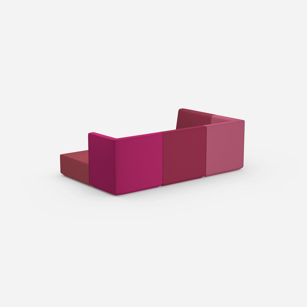 Wohnlandschaft konfigurierbar von hinten