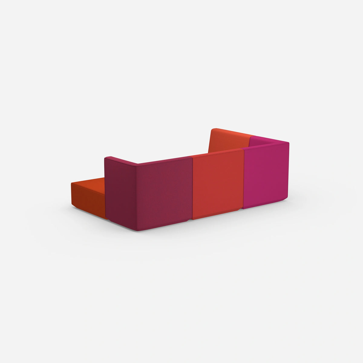 Wohnlandschaft konfigurierbar von hinten