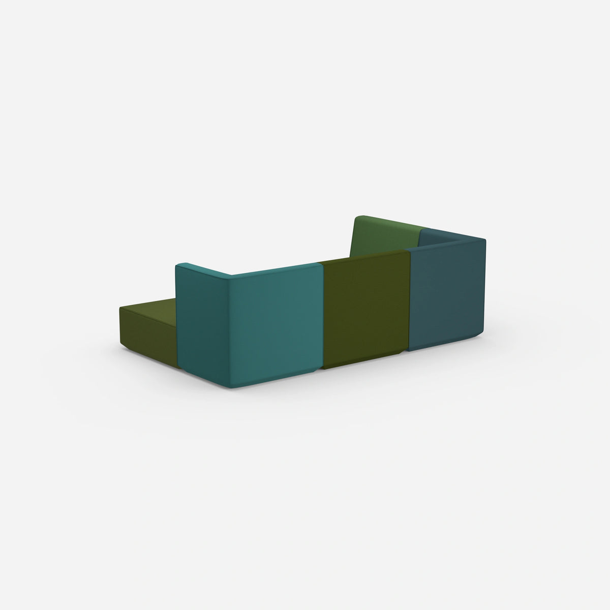 Wohnlandschaft konfigurierbar von hinten