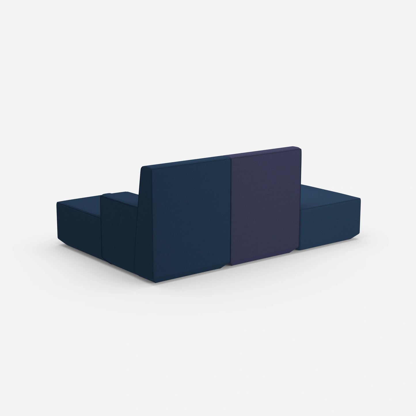 Wohnzimmer 3er Sofa von hinten